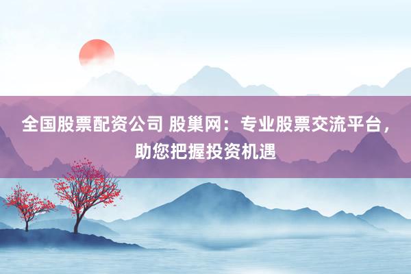 全国股票配资公司 股巢网：专业股票交流平台，助您把握投资机遇