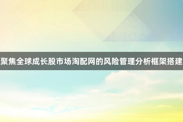 聚焦全球成长股市场淘配网的风险管理分析框架搭建